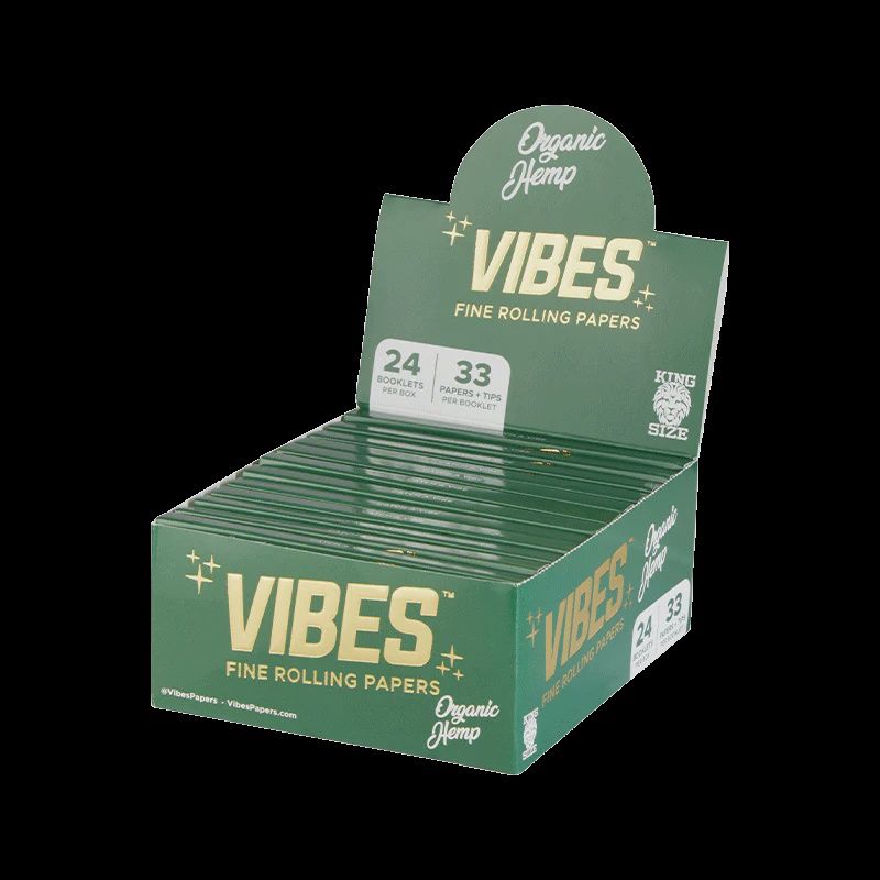Vibes Organic Hemp Papers, Size: King