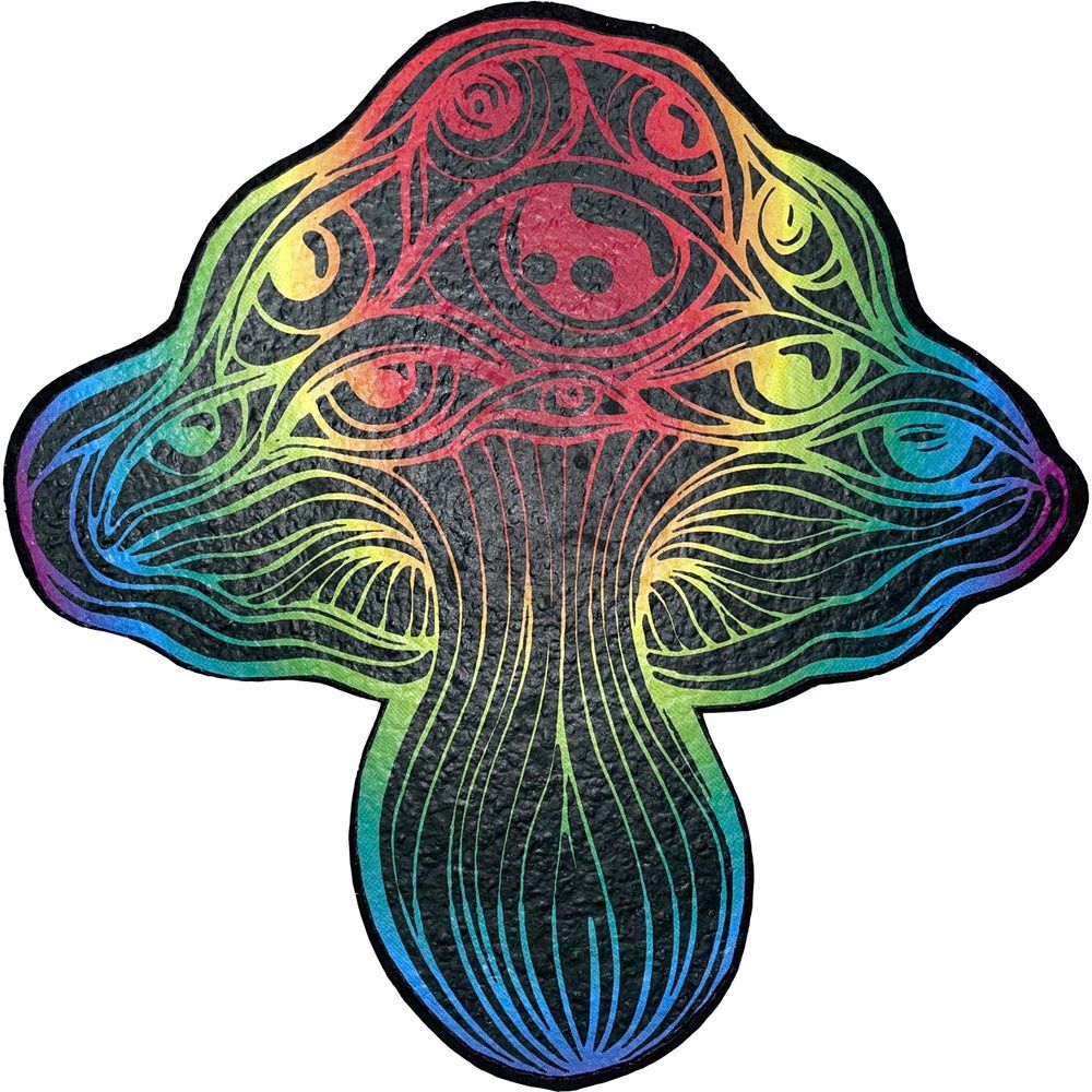 Die Cut Fun Guy Dab Mat