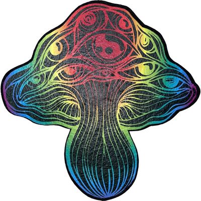 Die Cut Fun Guy Dab Mat
