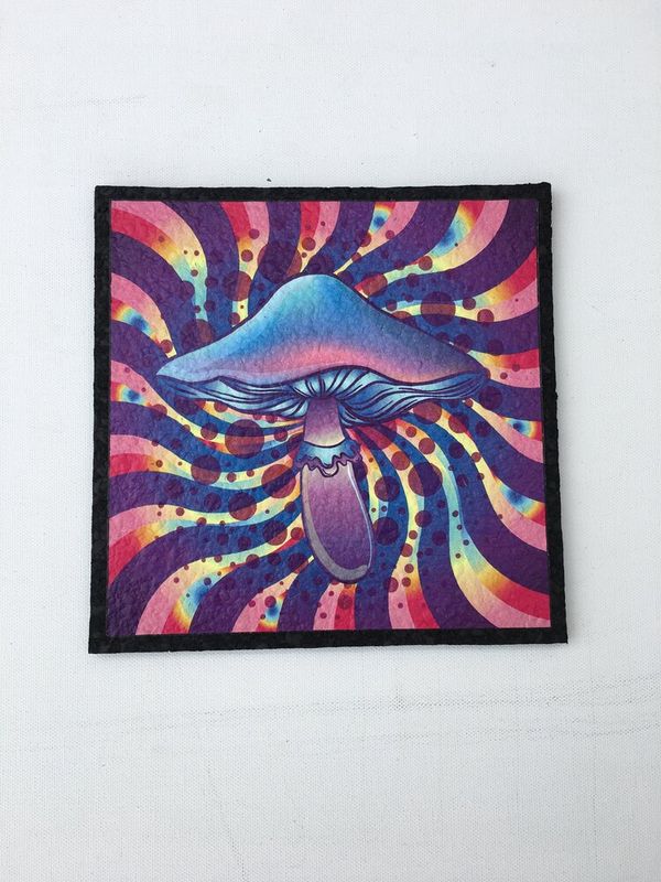 Rainbow Fun Guy Dab Mat