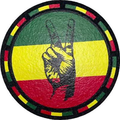 Rasta Peace Dab Mat