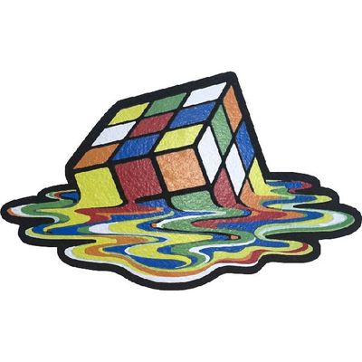 Melted Cube Dab Mat