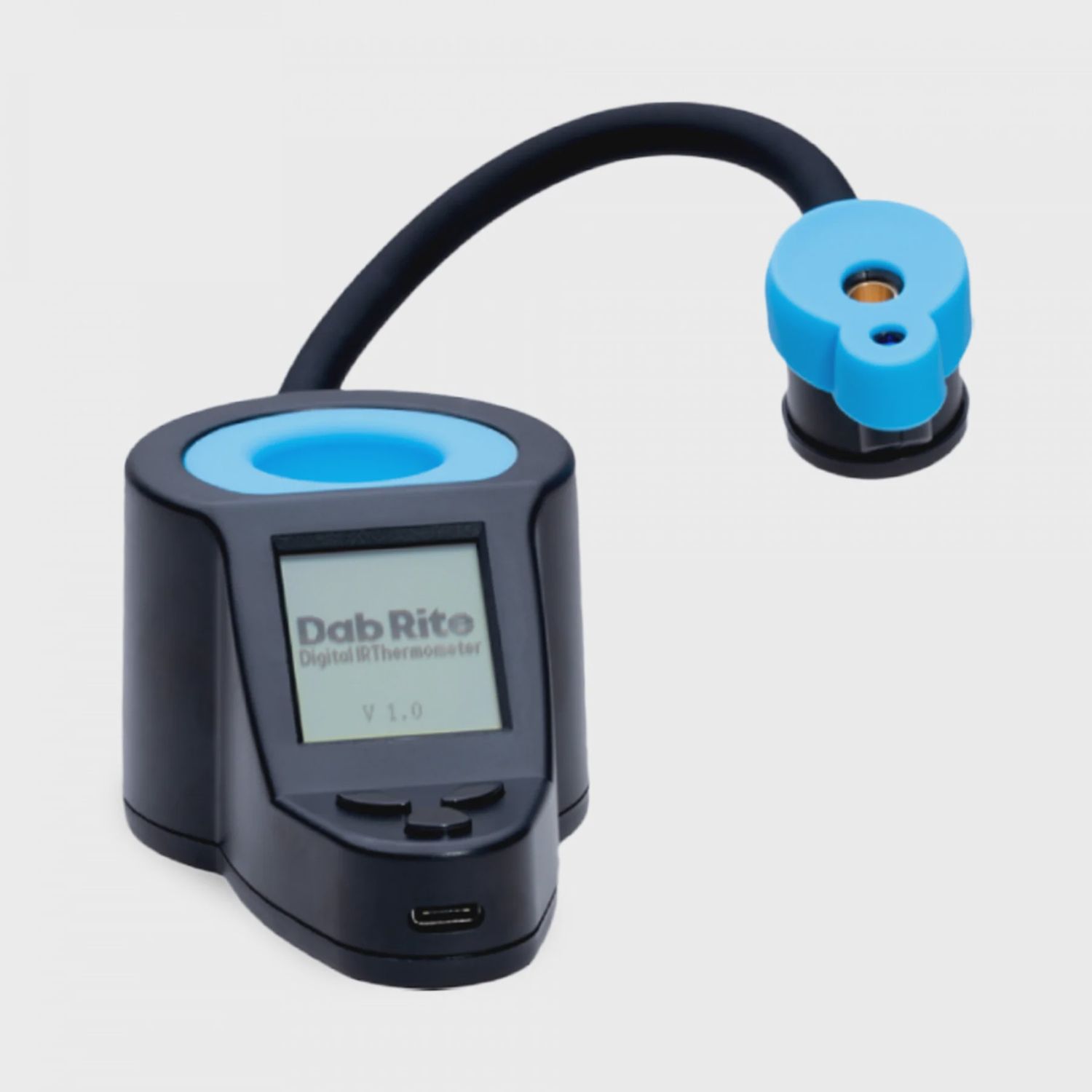 Dab Rite Digital IR Thermometer, Color: Black/Blue