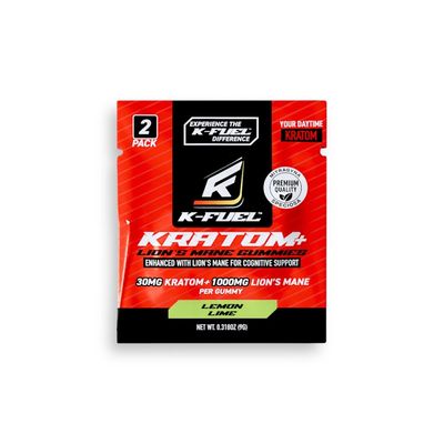 Lion&#39;s Mane &amp; Kratom Gummies (2pk)