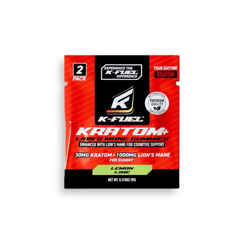 Lion&#39;s Mane &amp; Kratom Gummies (2pk)