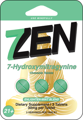 Enlighten-Mint Blend Chewable 7-OH Tablets