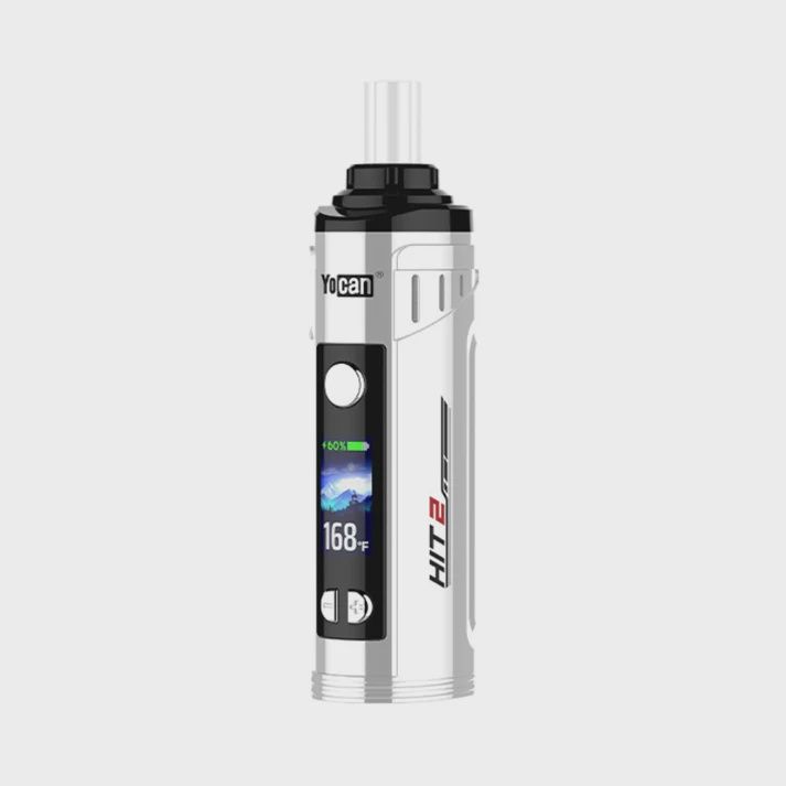 HIT 2 Dry Herb Vaporizer, Color: Silver