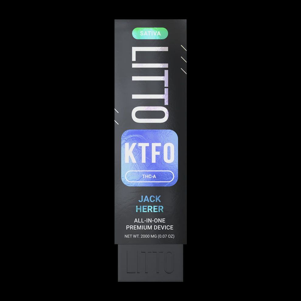 LITTO KTFO THC-A Disposable (2g), Strain: JACK HERER (S)