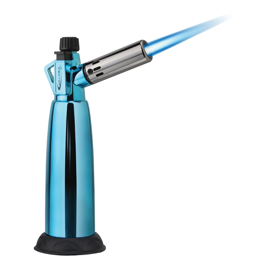 Vector WARHEAD - Torch Lighter, Color: Blue Polished