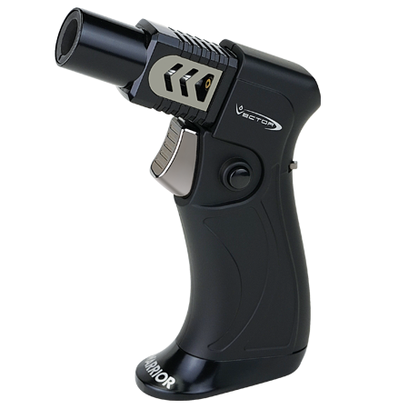 Vector Warrior - Torch Lighter, Color: Black Rubber Matte