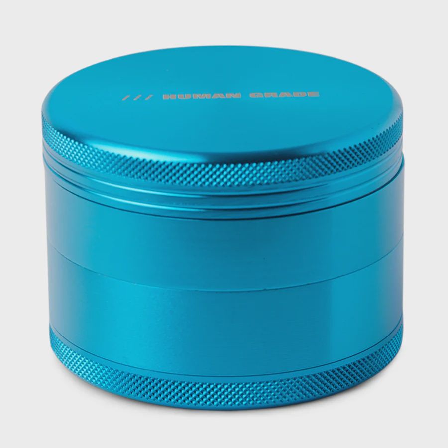 HUMAN GRADE Aluminum 1B Grinder (2.5&quot;), Color: Light Blue
