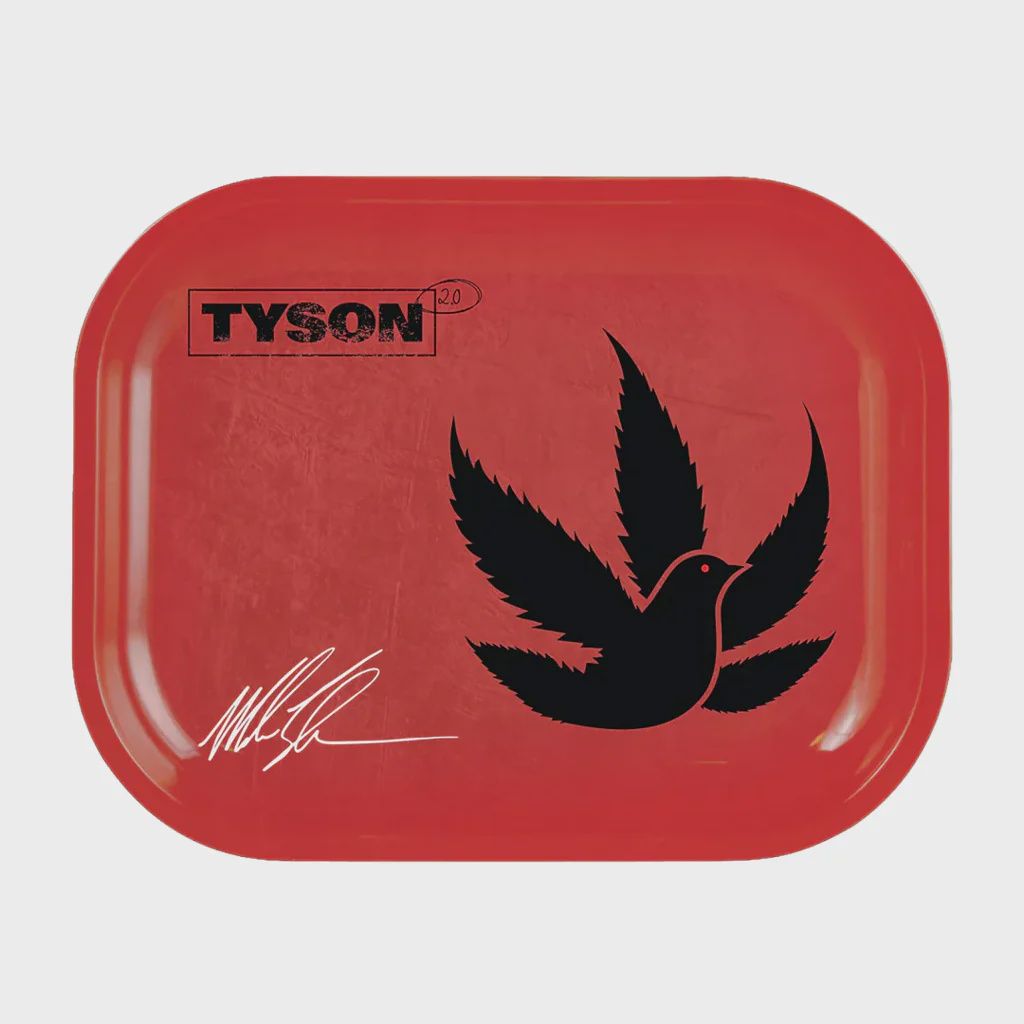 Tyson 2.0 Red Pigeon Rolling Tray (Medium)