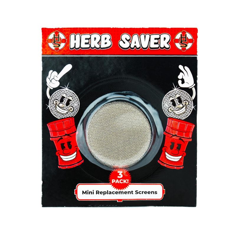 Herb Saver Grinder Replacement Screens (3PK)