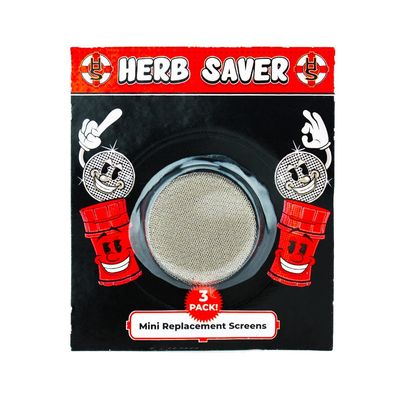 Herb Saver Grinder Replacement Screens (3PK)