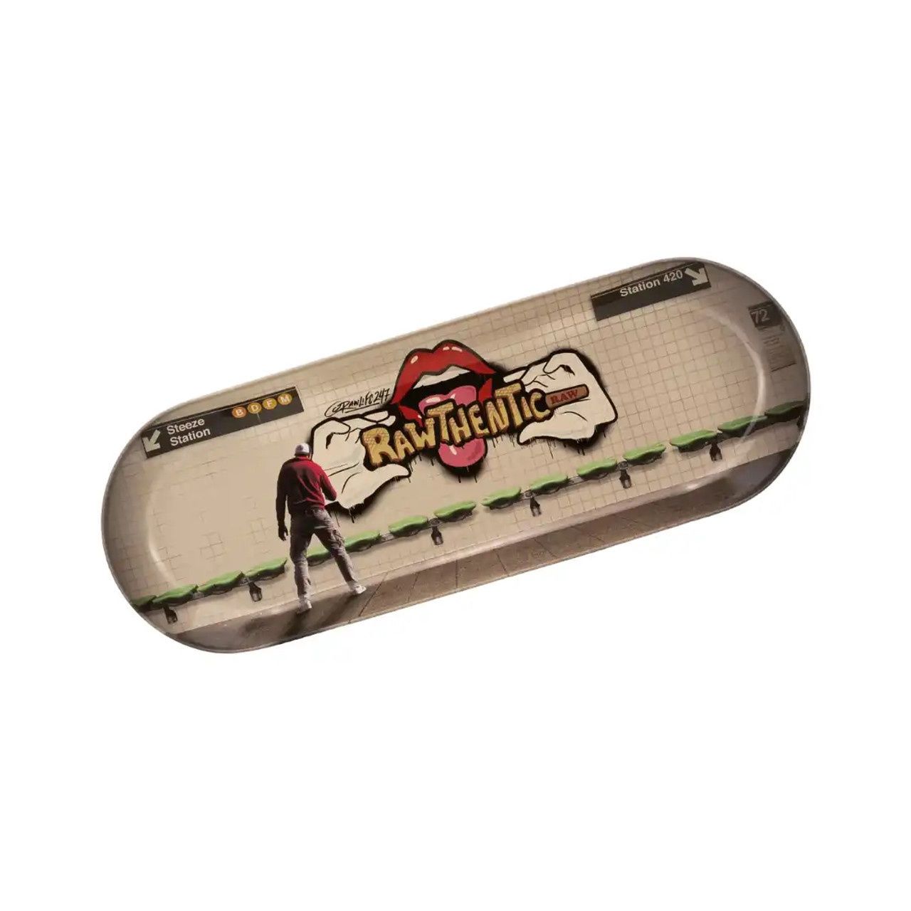 RAW NY Graffiti Skate Deck Rolling Tray