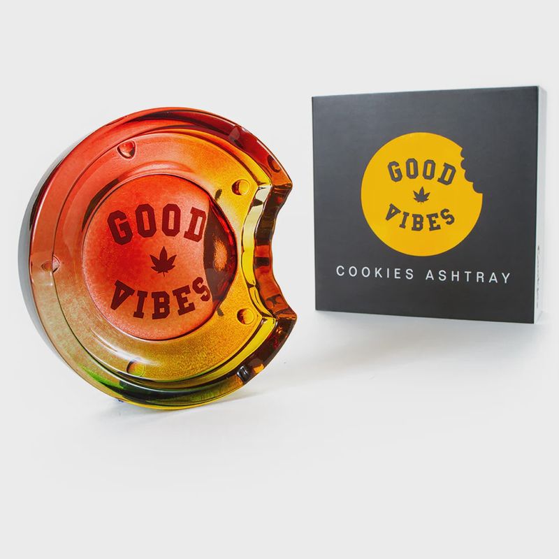Cookies C-Bite Ashtray - Good Vibes Rasta