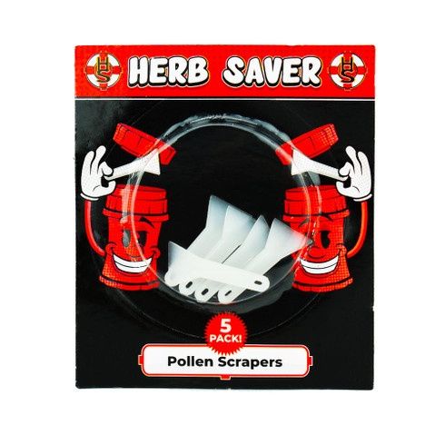 Herb Saver Clear Pollen Scraper (5PK)