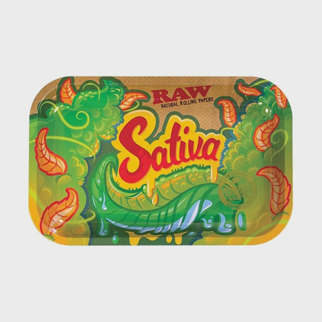 RAW Sativa Rolling Tray - SM