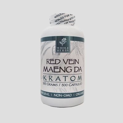 Whole Herbs Red Vein Maeng Da (500CT)