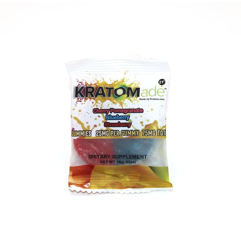 KRATOMade Gummies, Flavour: Sample Pack (3ct)