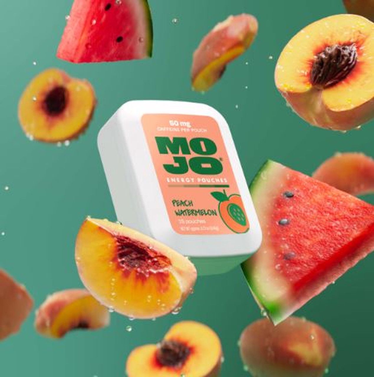 MOJO Energy Pouches, Flavour: PEACH WATERMELON
