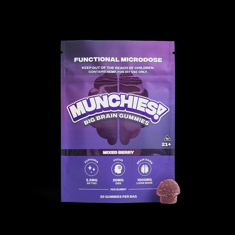MUNCHIES! Functional Microdose Gummies