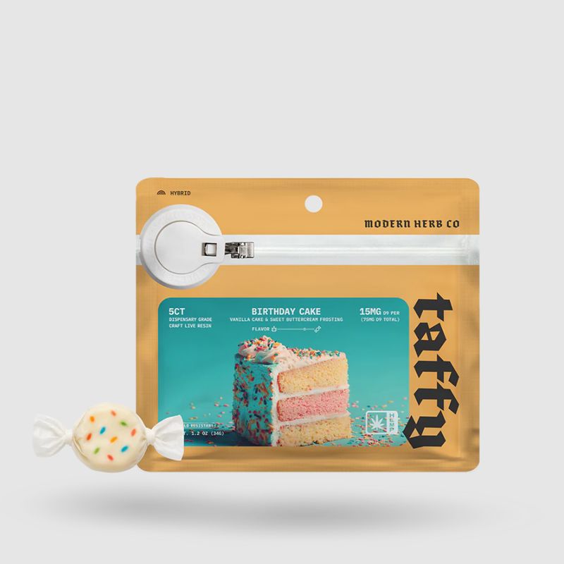 Modern Herb Live Resin D9 Taffy (5CT)