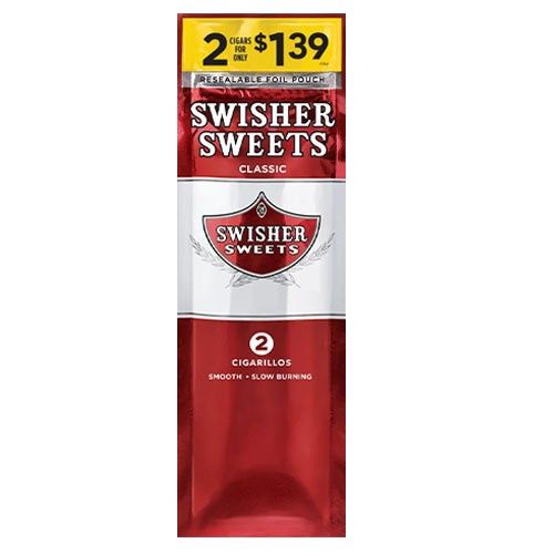 Swisher Sweets Cigarillos - 2/$1.39, Flavour: Original