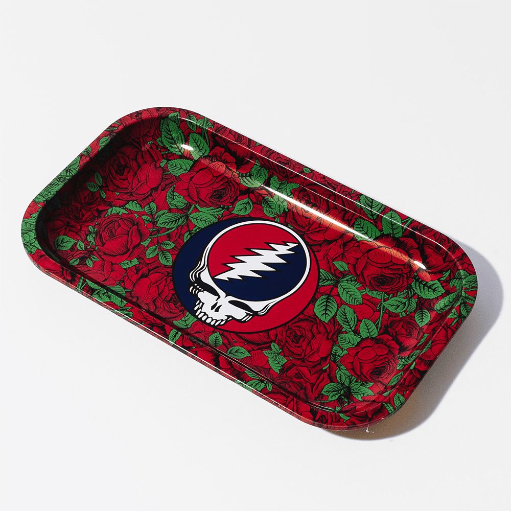 Blazy Susan x Grateful Dead Rolling Tray - Roses, Size: Medium