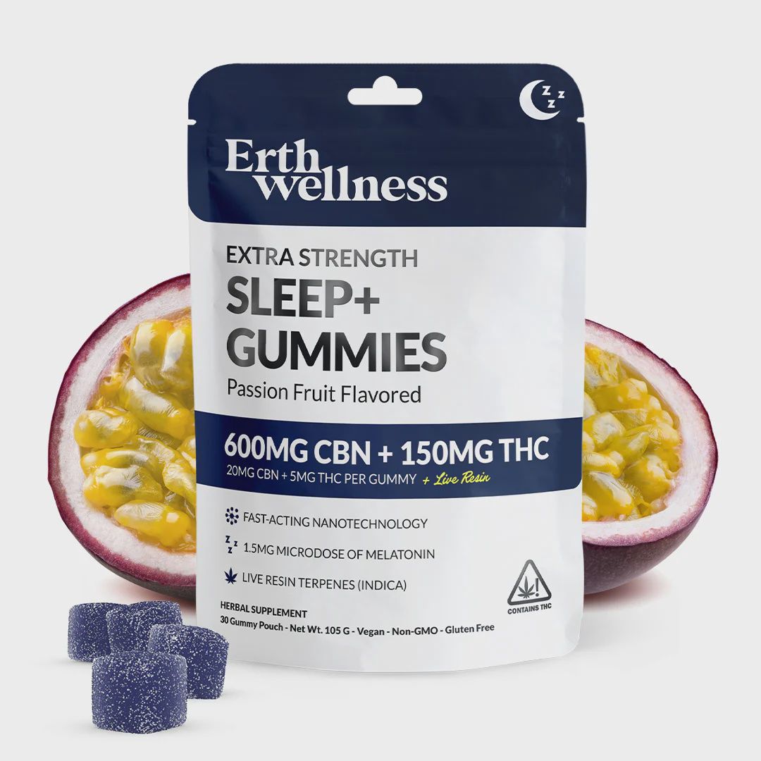 **ADD SKU** Sleep+ Gummies – CBN + THC + Live Resin Terpenes (30ct)