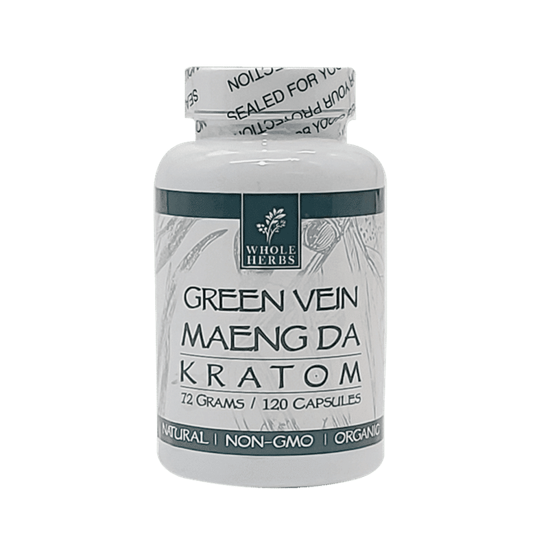Whole Herbs Green Vein Maeng Da (120CT)