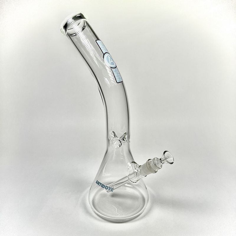 Antidote Glass 17" Bent Neck Beaker