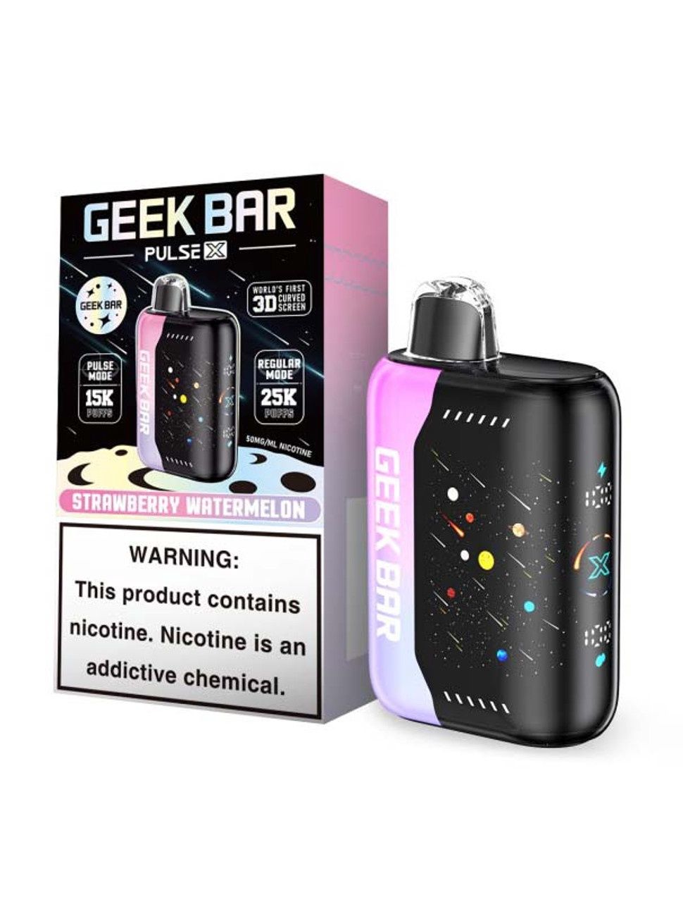 Geek Bar Pulse X Meteor Edition Disposable (5%), Flavour: Strawberry Watermelon