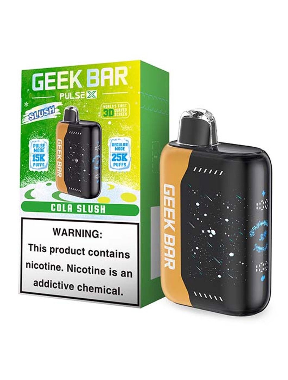Geek Bar Pulse X Slush Edition Disposable (5%), Flavour: Cola Slush