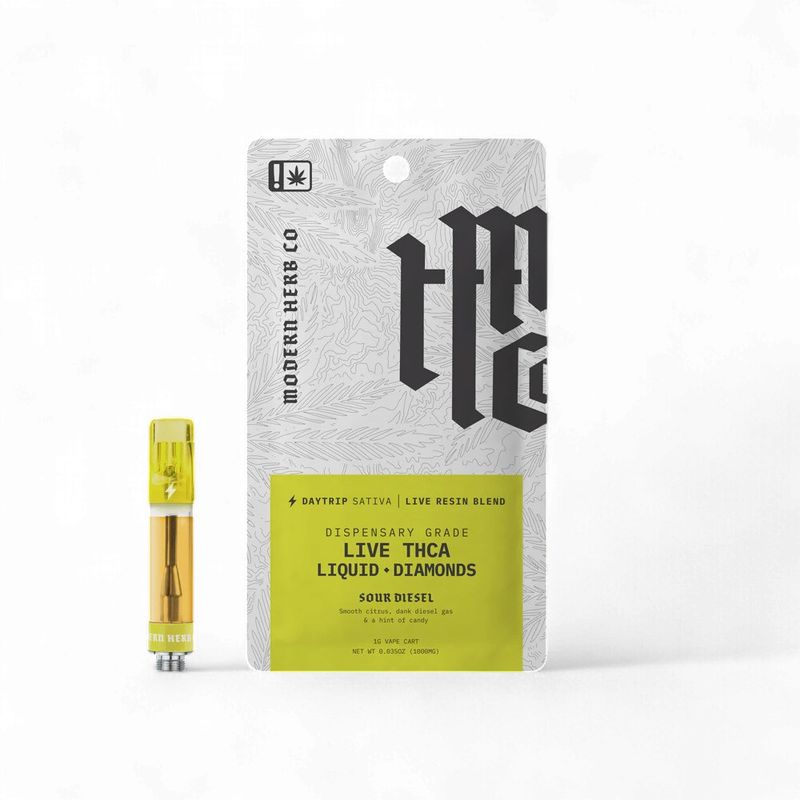 Modern Herb THCA LIVE Resin Liquid Diamonds Cartridge - 1g (510)