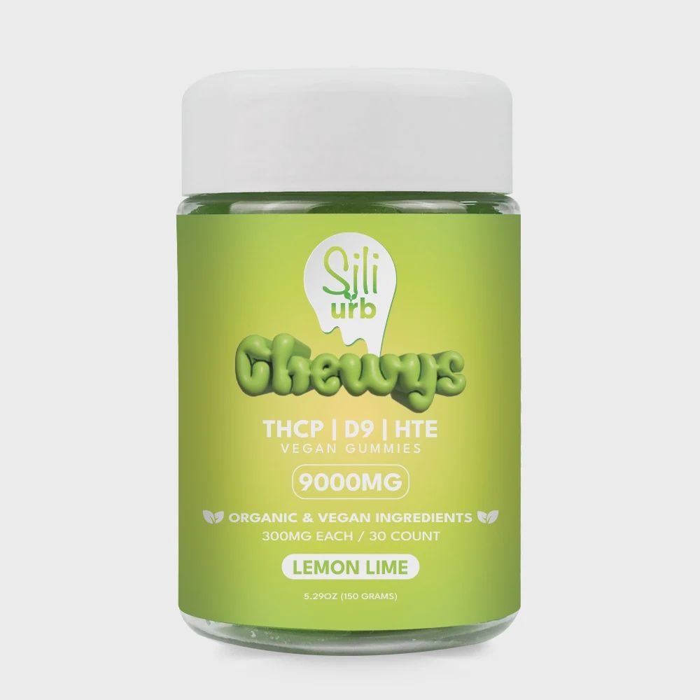 Sili x urb Chewys Vegan Gummies (9000mg), Flavour: Lemon Lime