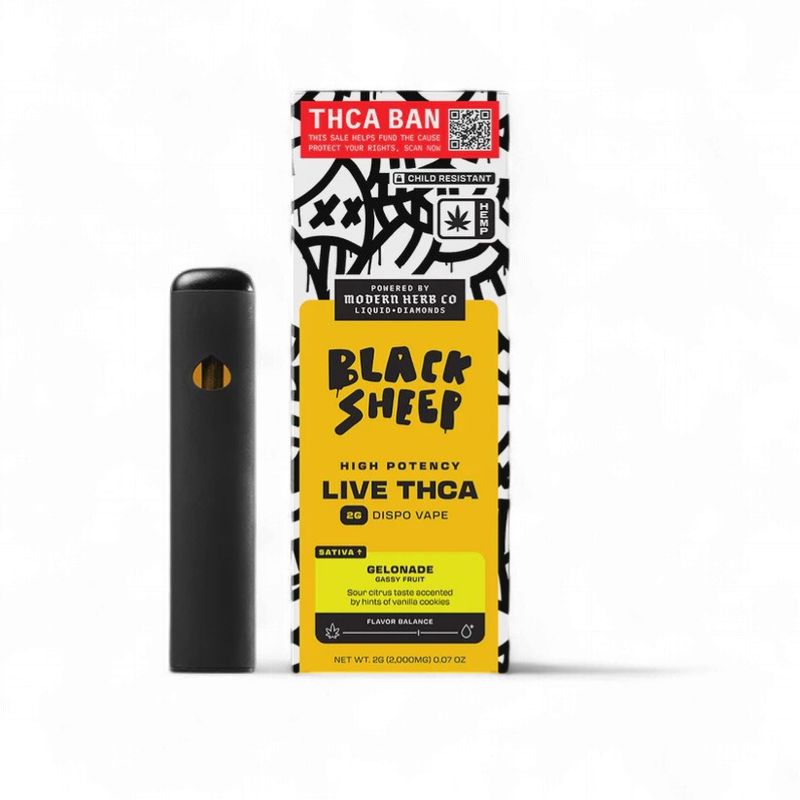 BLACK SHEEP Live THCA Disposable