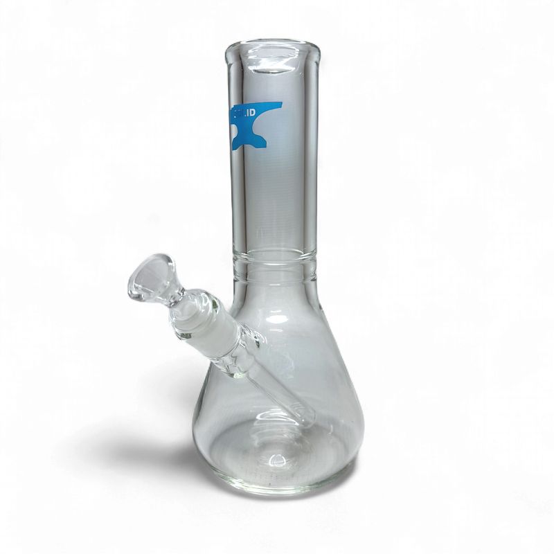 SOLID Glass 10" Beaker Water Pipe (9mm)
