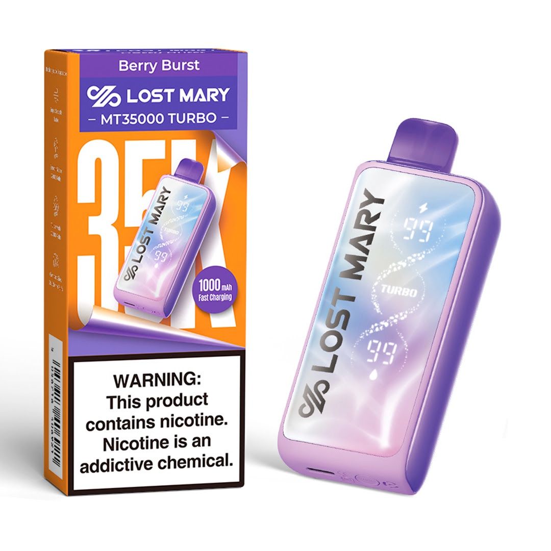 Lost Mary MT35000 Turbo Disposable (5%), Flavour: Berry Burst