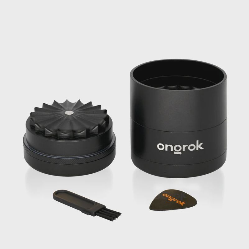 ONGROK Flower Petal Toothless 5pc Grinder w/ Storage (2.5")