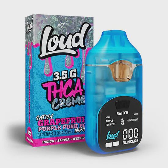 Loud THC-A Creme SWITCH Disposable – 3.5g