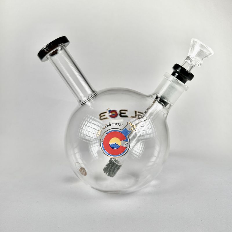 Glasslab 303 - Lace Globe Water Pipe
