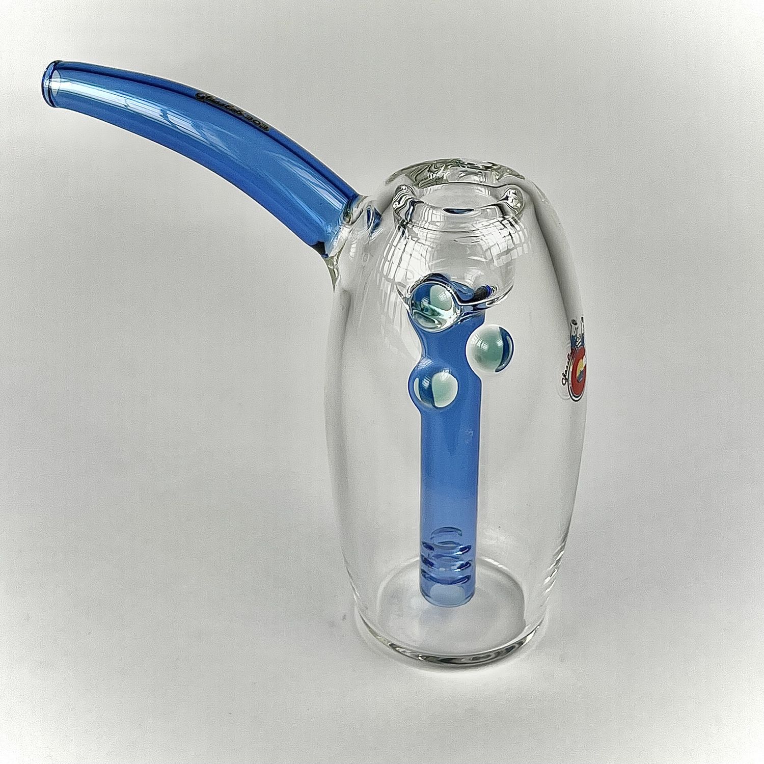 Glasslab 303 - Glass Bubbler No. 2, Color: Cobalt