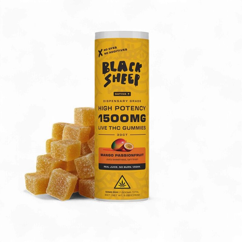 BLACK SHEEP Live THC Gummies (30CT)