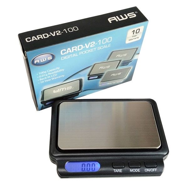 AWS Card V2 100g Digital Pocket Scale