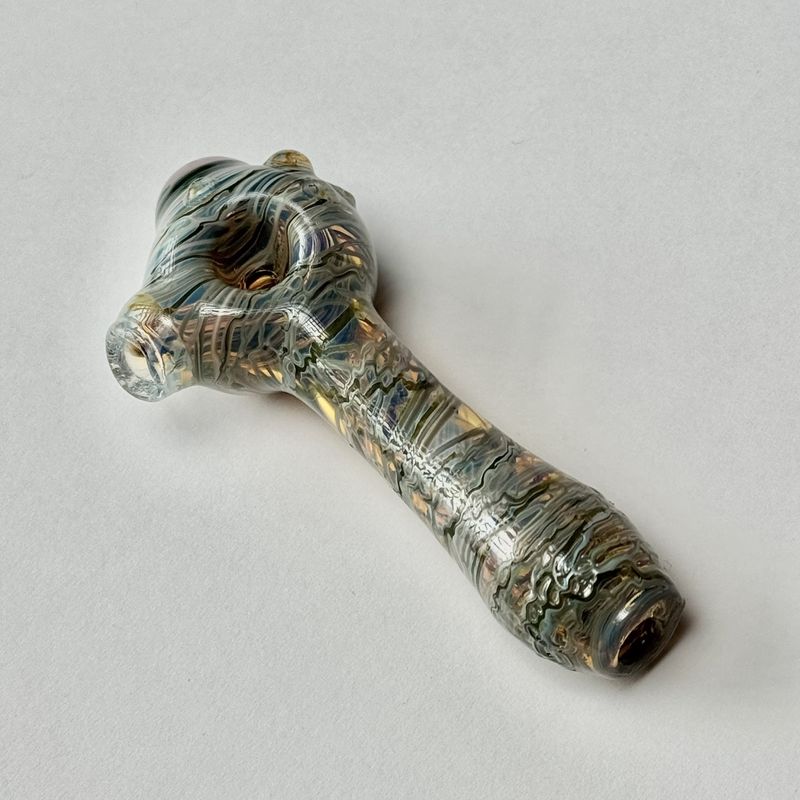 Full Color Spoon (SM) by Backwoods Glass - D