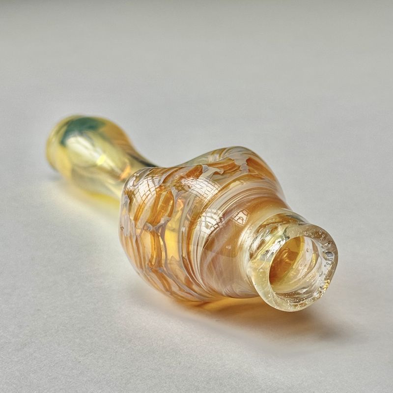 Color Head Spoon (SM) by Backwoods Glass - Q
