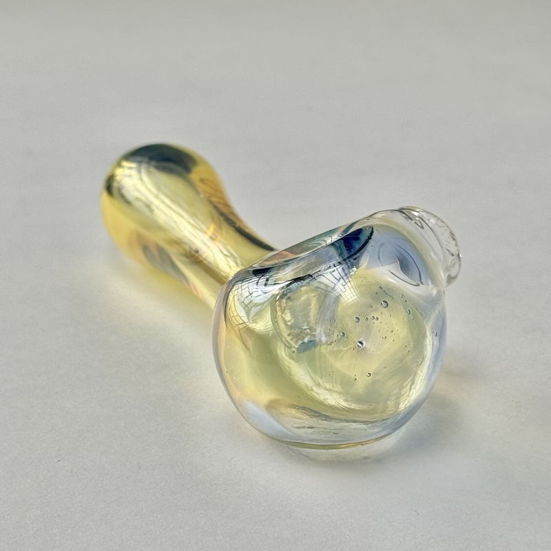 Color Head Spoon (SM) by Backwoods Glass - I