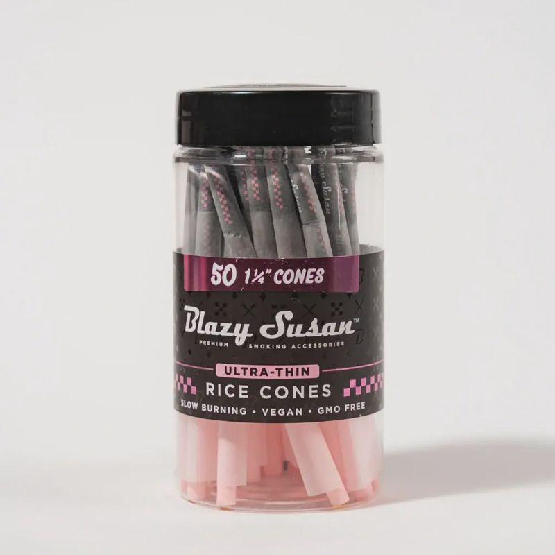 Blazy Susan Ultra Thin Rice Cone Jar (50ct)