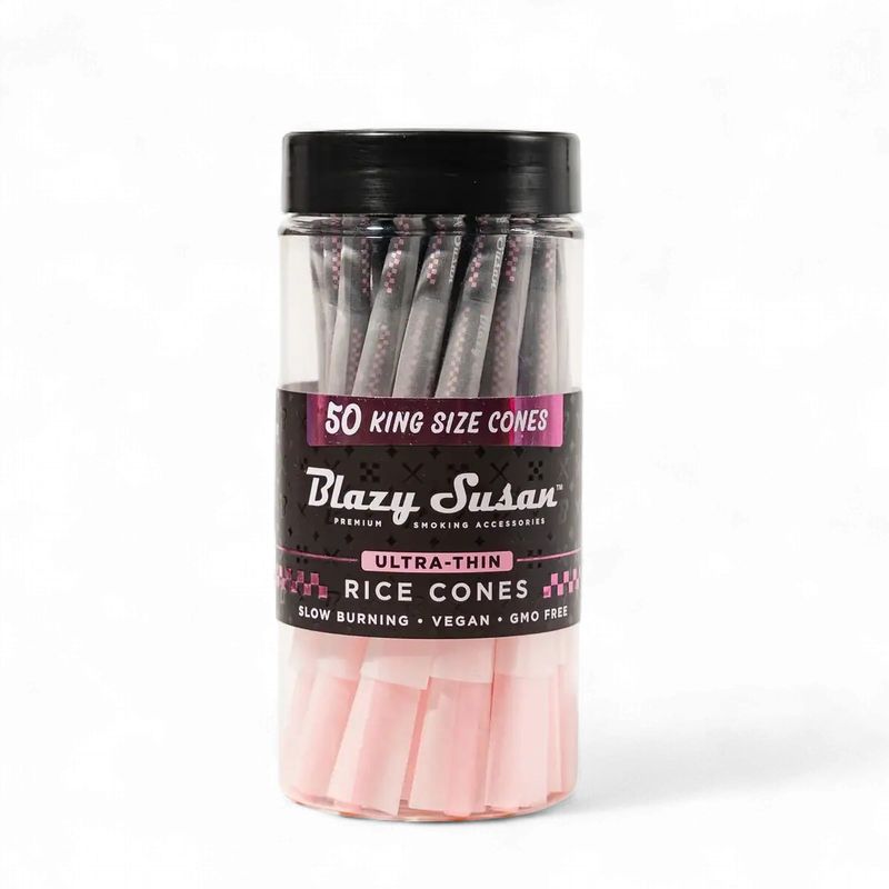 Blazy Susan Ultra Thin Rice Cone Jar (50ct)